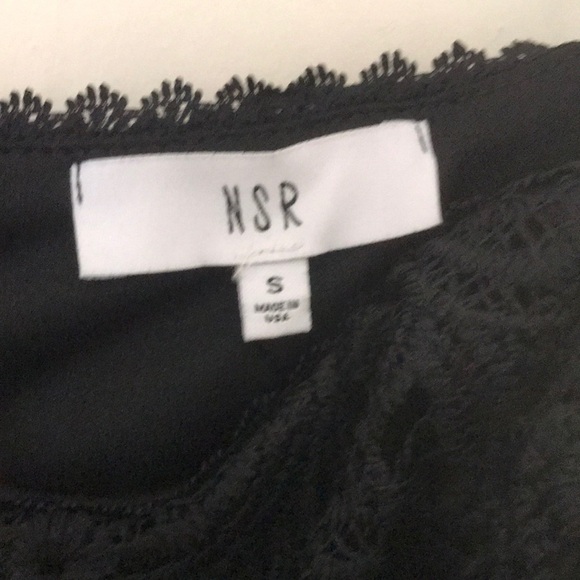 NWT NSR black laced dress - Picture 5 of 7